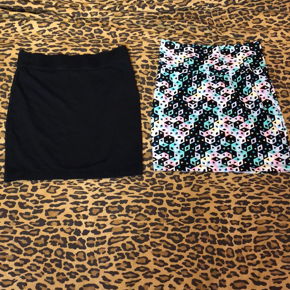 Fitted skirt set
